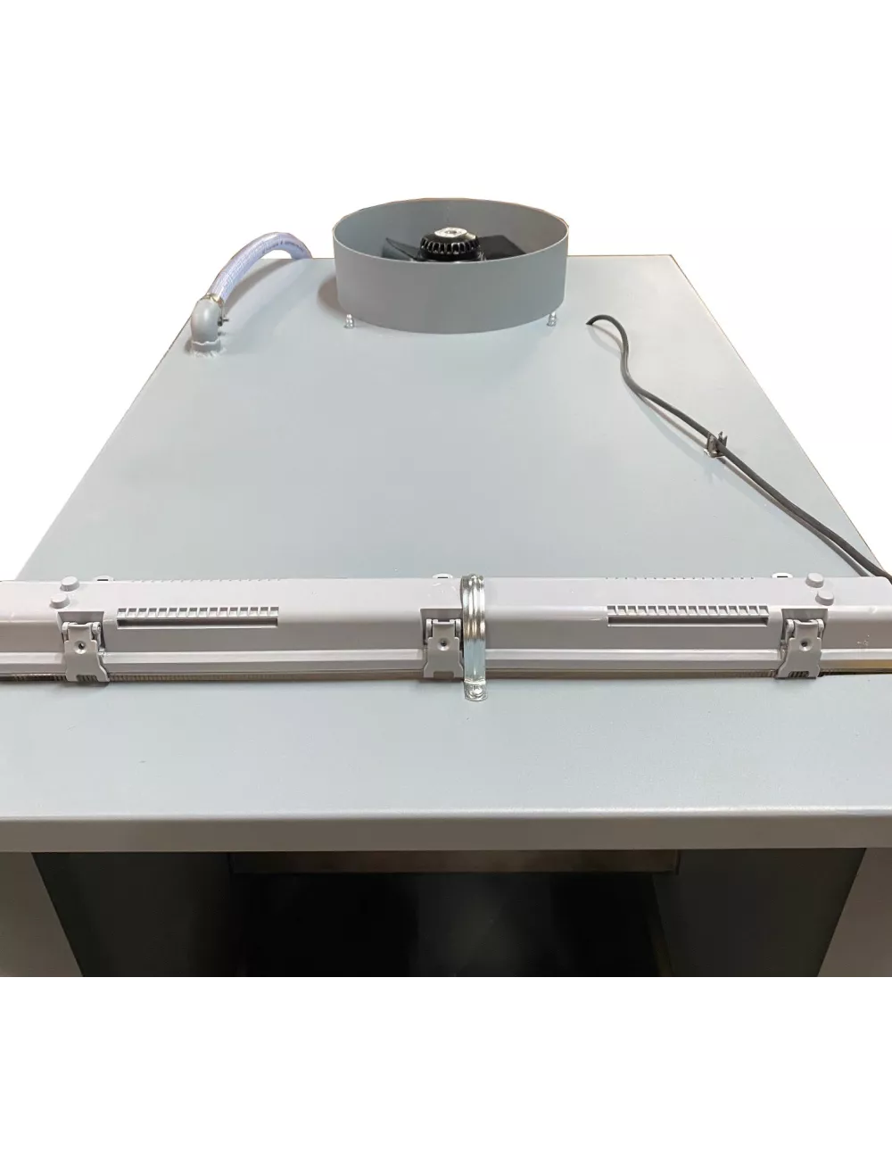 CABINE D'EMAILLAGE CPA5-INOX RIDEAU D'EAU AVEC BAC INCORPORE