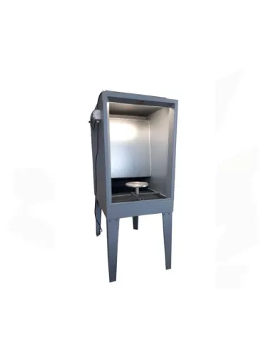 Cabine d’émaillage CPA5 INOX à aspiration et rideau d’eau