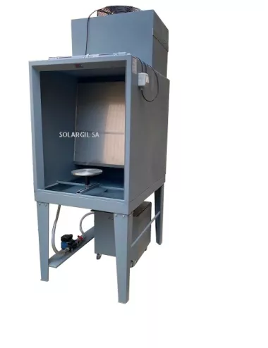 Cabine d’émaillage autonome CPA2-RECYCLE à circuit fermé