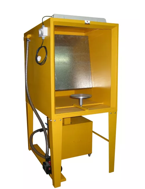 CABINE D'EMAILLAGE CPA2-INOX RIDEAU D'EAU INOX 2 BACS