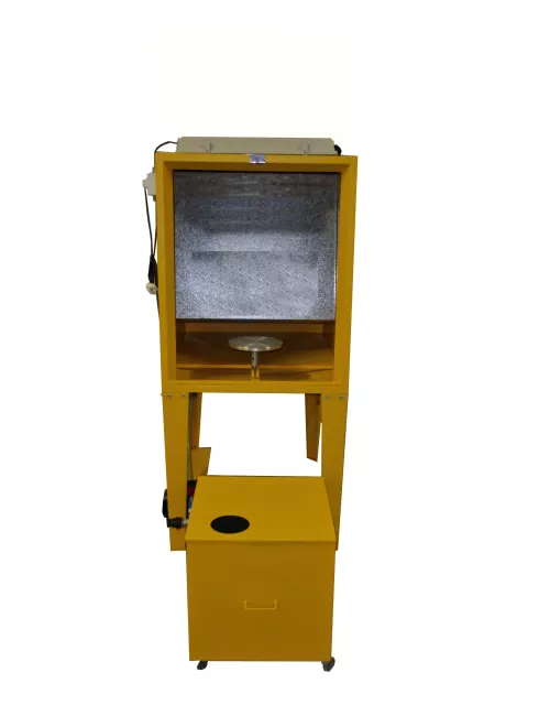 CABINE D'EMAILLAGE CPA2-INOX RIDEAU D'EAU INOX 2 BACS