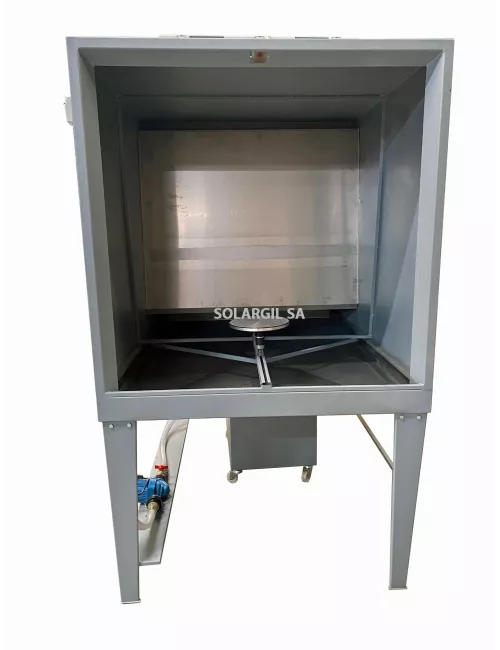 CABINE D'EMAILLAGE CPA-1000 RIDEAU D'EAU GRAND MODELE INOX