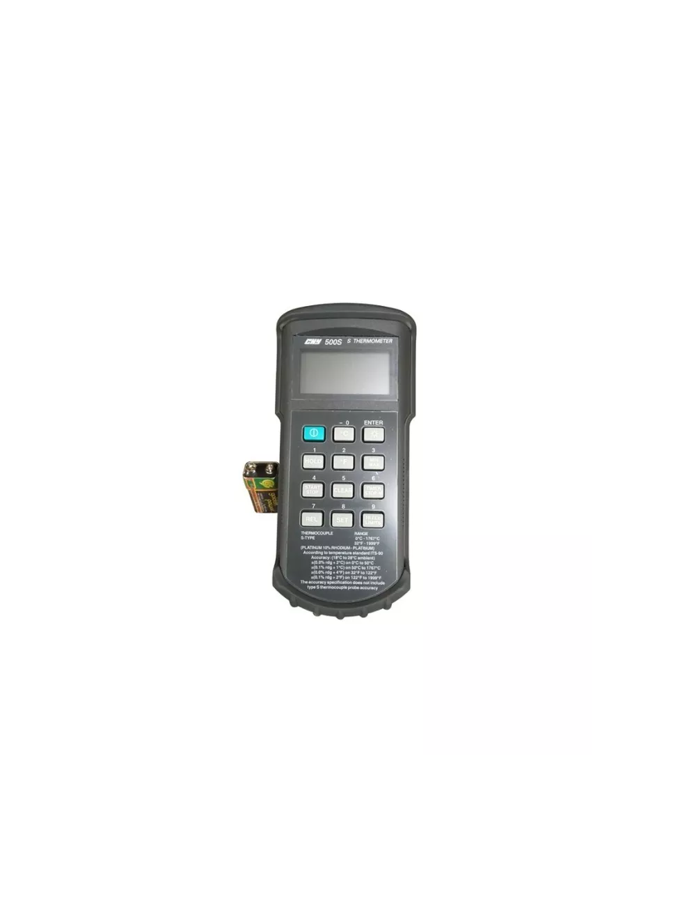 THERMOMETRE NUMERIQUE A PILE POUR SONDE S 1400°C