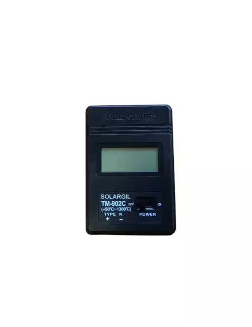 THERMOMETRE NUMERIQUE A PILE POUR SONDE K 1200°C