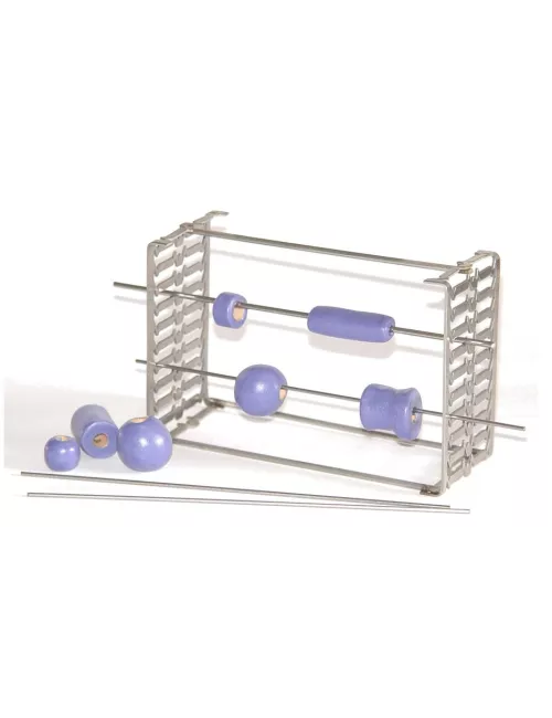 SUPPORT MULTIPLE POUR PERLE 6 BARRES H130 P80 MM 1200°C