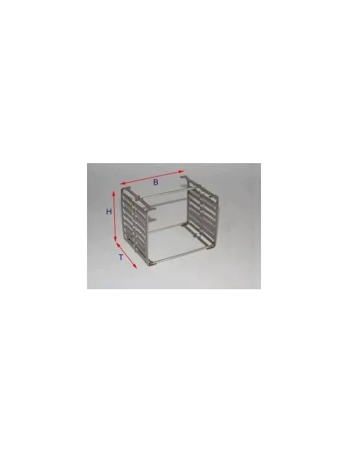 SUPPORT MULTIPLE POUR PERLE 6 BARRES H130 P80 MM 1200°C