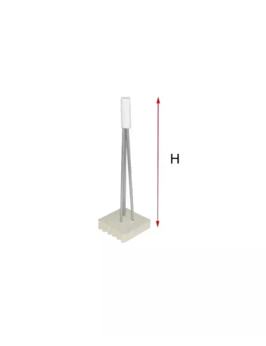 SUPPORT POUR PIÉCE CREUSE H250 MM 1200°C