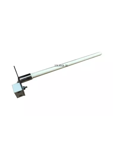 Sonde pyrométrique Type S 250 mm sans tête – Thermocouple 1400°C pour four