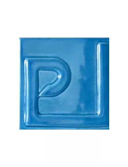 ÉMAIL FAÏENCE TRANSPARENT SS PLOMB BRILLANT BLEU AZAFATA  ETSP15