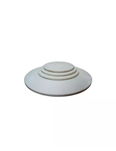 PLAQUE RÉFRACTAIRE RAKU RONDE DIAM 396X15 MM 1260°C