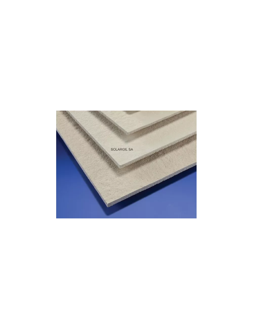 PANNEAU PROTECT. FIBRE REFRAC.1400°C  1000 X 1200 EP 50 MM