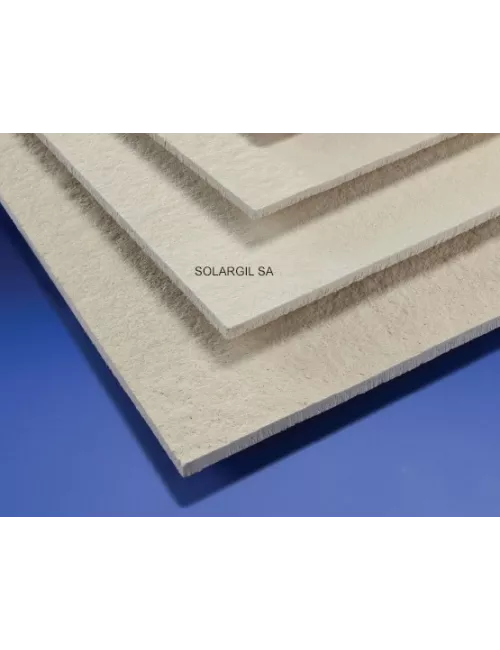 PANNEAU PROTECT. FIBRE REFRAC. BIO 1260°C  1000 X 1200 EP 25 MM
