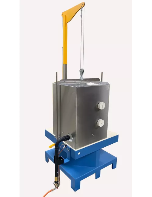 FOUR RAKU 123 L 1150°C TREUIL ELECTRIQUE