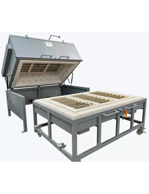 FOUR LAVE 608L 1200°C SOLE MOBILE