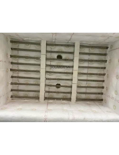 FOUR LAVE 608L 1200°C SOLE MOBILE