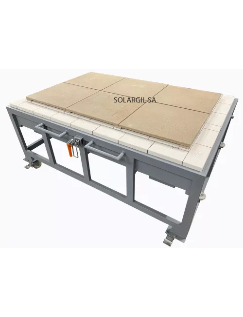 FOUR LAVE 608L 1200°C SOLE MOBILE