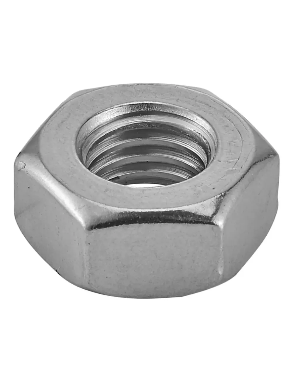 ECROU EN INOX REFRAC. Ø 6 MM
