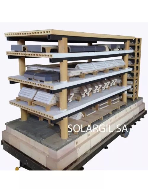 BARRE CREUSE DE CARBURE DE SILICIUM 40*40*2000 MM