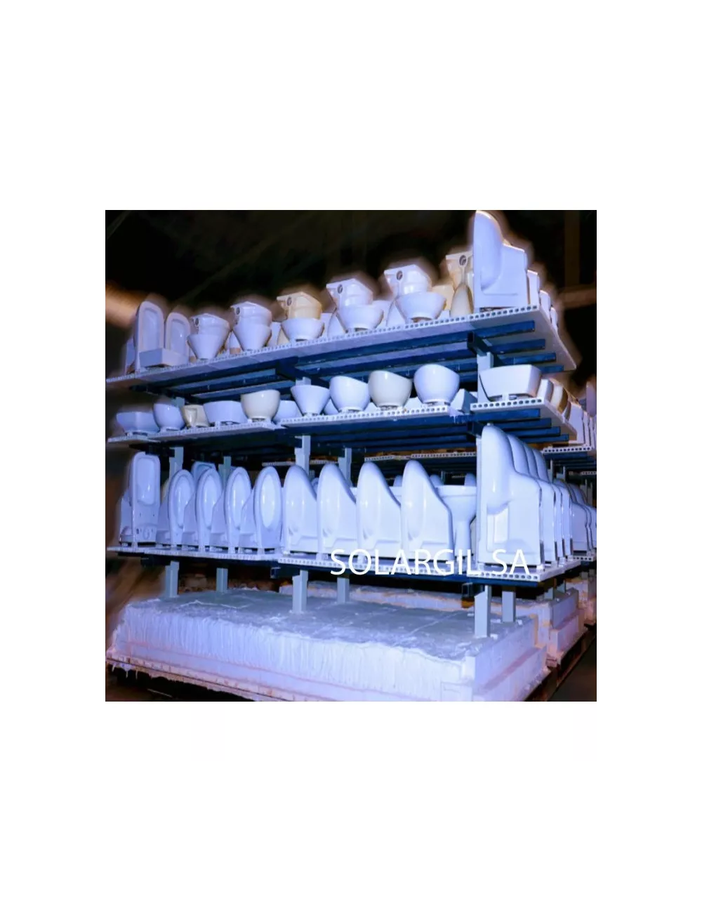 BARRE CREUSE DE CARBURE DE SILICIUM 40*40*2000 MM