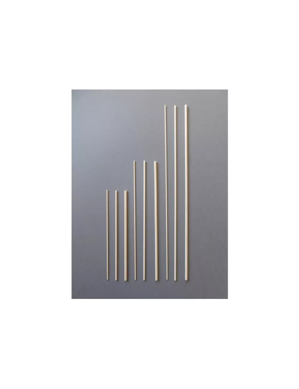 BARRE ALUMINE PURE 1400°C L150 X 4 MM