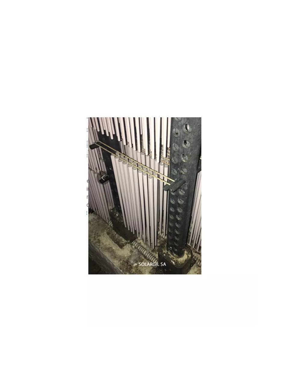 BARRE ALUMINE PURE 1400°C L150 X 4 MM