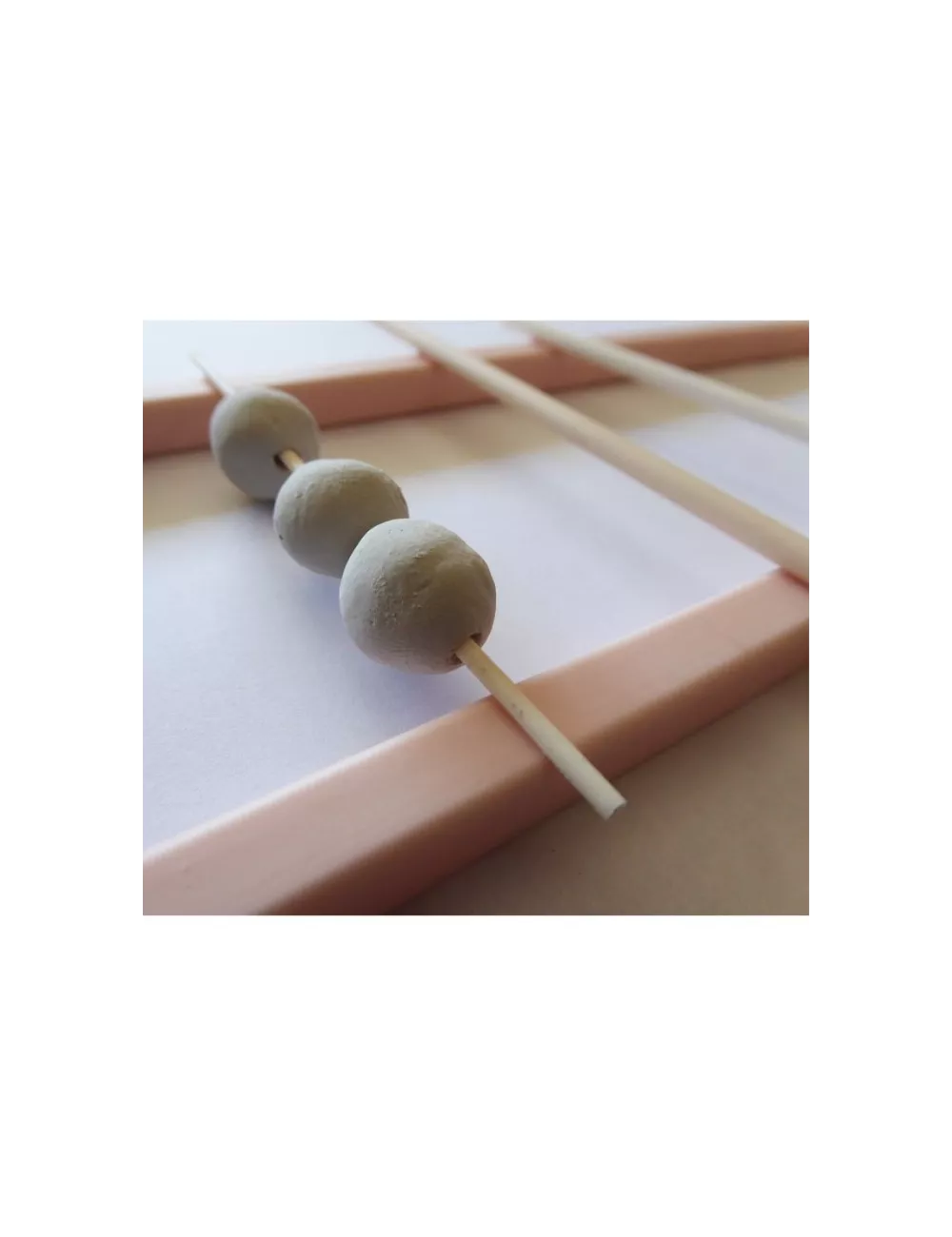 BARRE ALUMINE PURE 1400°C L150 X 4 MM