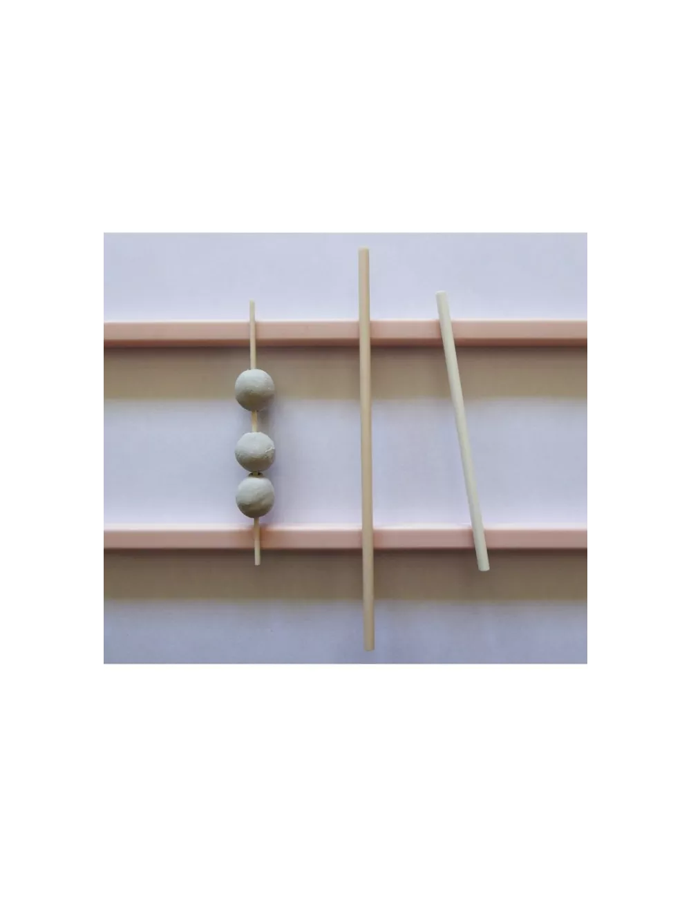BARRE ALUMINE PURE 1400°C L150 X 3 MM