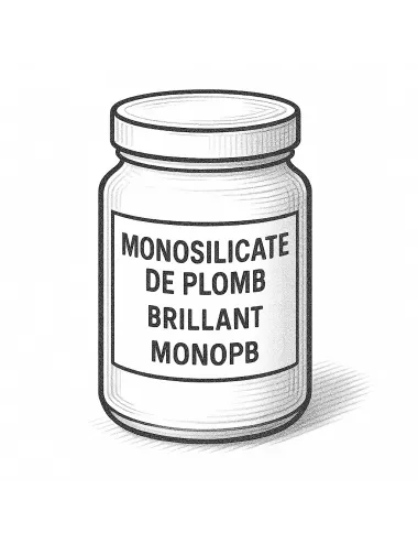 Émail faïence transparent Monosilicate-PLB brillant Incolore MONOPB