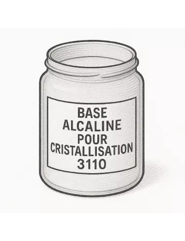 ÉMAIL FAÏENCE TRANSP. SS PLB INCOLORE BASE ALCALINE CRISTALLISATION
