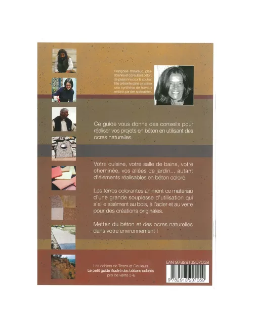 LIVRE LE PETIT GUIDE ILLUSTRÉ DES BÉTONS COLORÉS