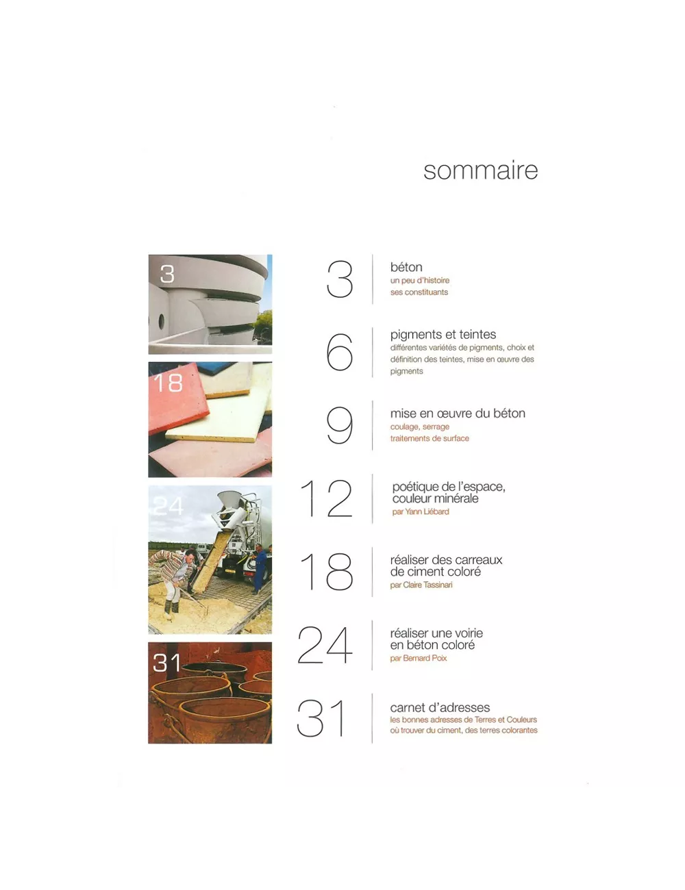 LIVRE LE PETIT GUIDE ILLUSTRÉ DES BÉTONS COLORÉS