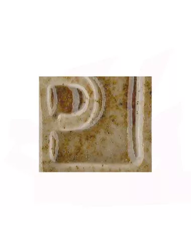Émail grès porcelaine sans plomb Beige militaire pyrité GEESP27 | Solargil