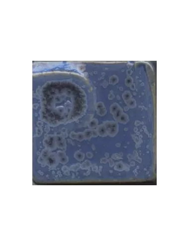 Émail grès porcelaine sans plomb satiné Bleu cristallisé 010112 | Solargil