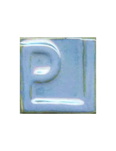 Émail grès porcelaine sans plomb Bleu moyen 010200 | Solargil