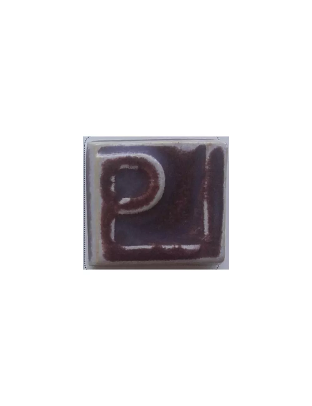 ÉMAIL GRÈS & PORCELAINE SANS PLOMB MAT MARRON ROSÉ 010285