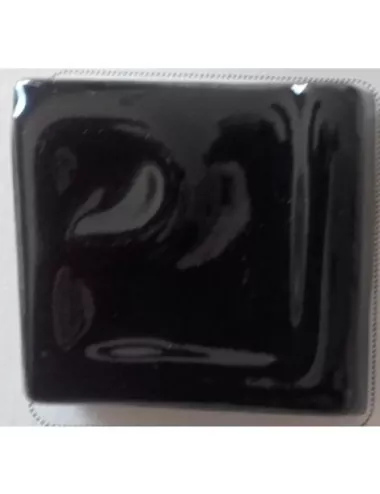 Émail grès porcelaine sans plomb brillant noir 010540 | Solargil
