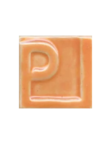 Émail grès porcelaine sans plomb Orange clair E63041/1 | Solargil