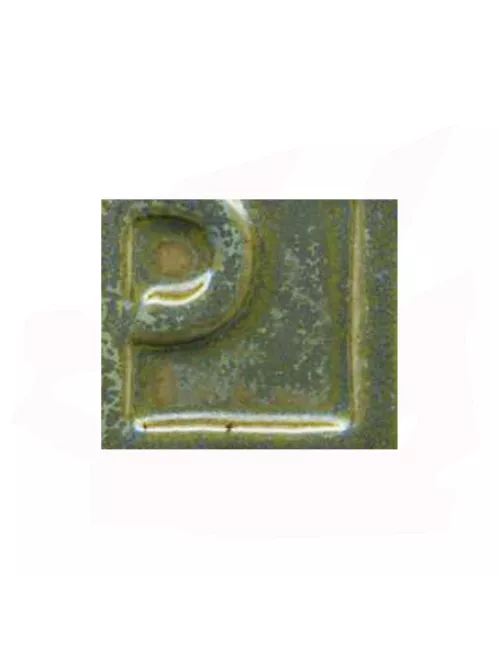 ÉMAIL GRÈS & PORCELAINE SANS PLOMB JASPÉ VERT OLIVE 010572