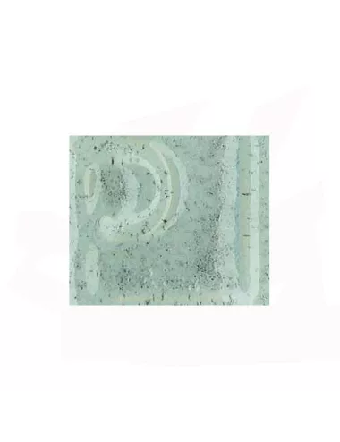 Émail grès porcelaine sans plomb Vert opaline moucheté GEESP25 | Solargil