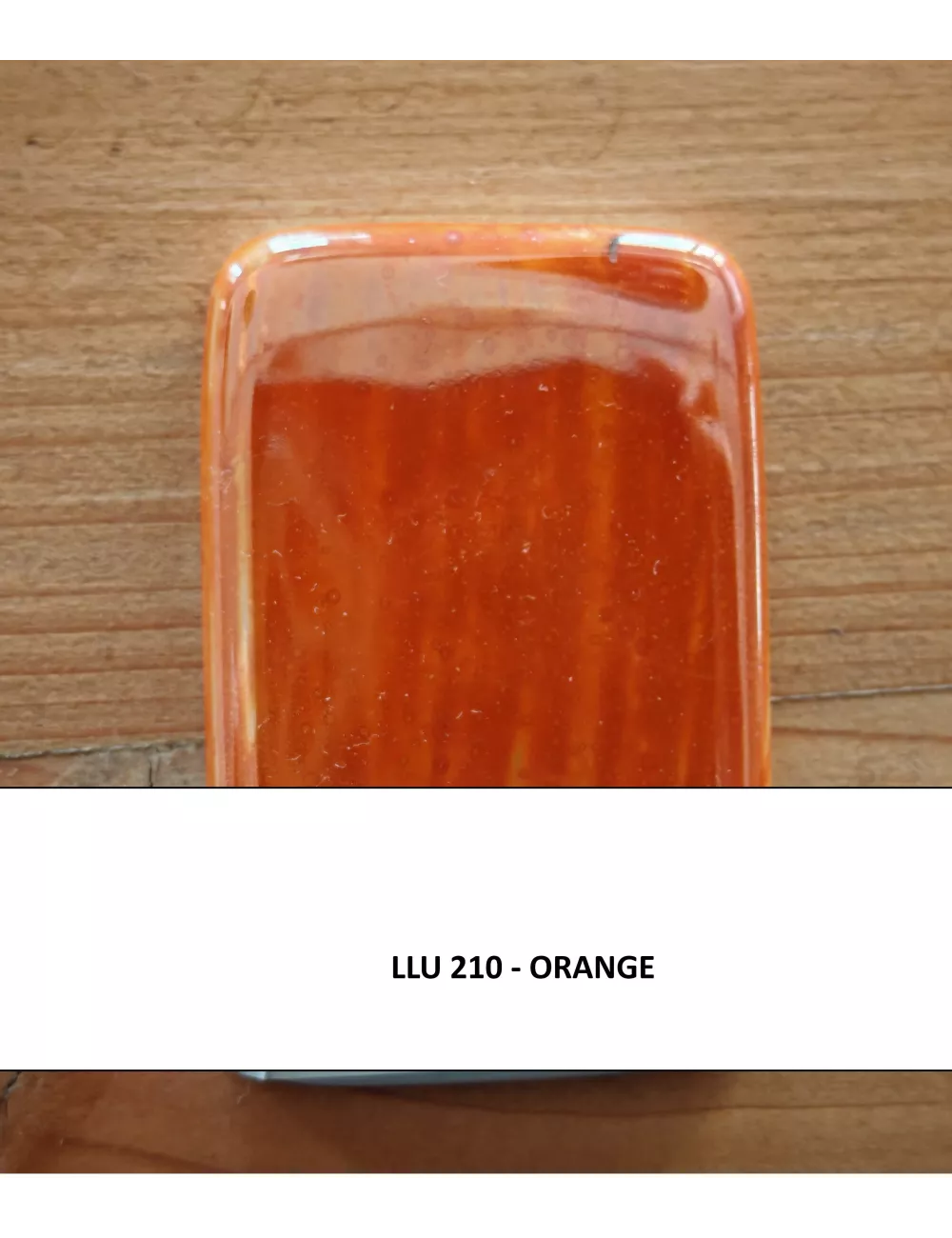 LUSTRE LIQUIDE 3ème FEU ORANGE DORÉ BLLU210