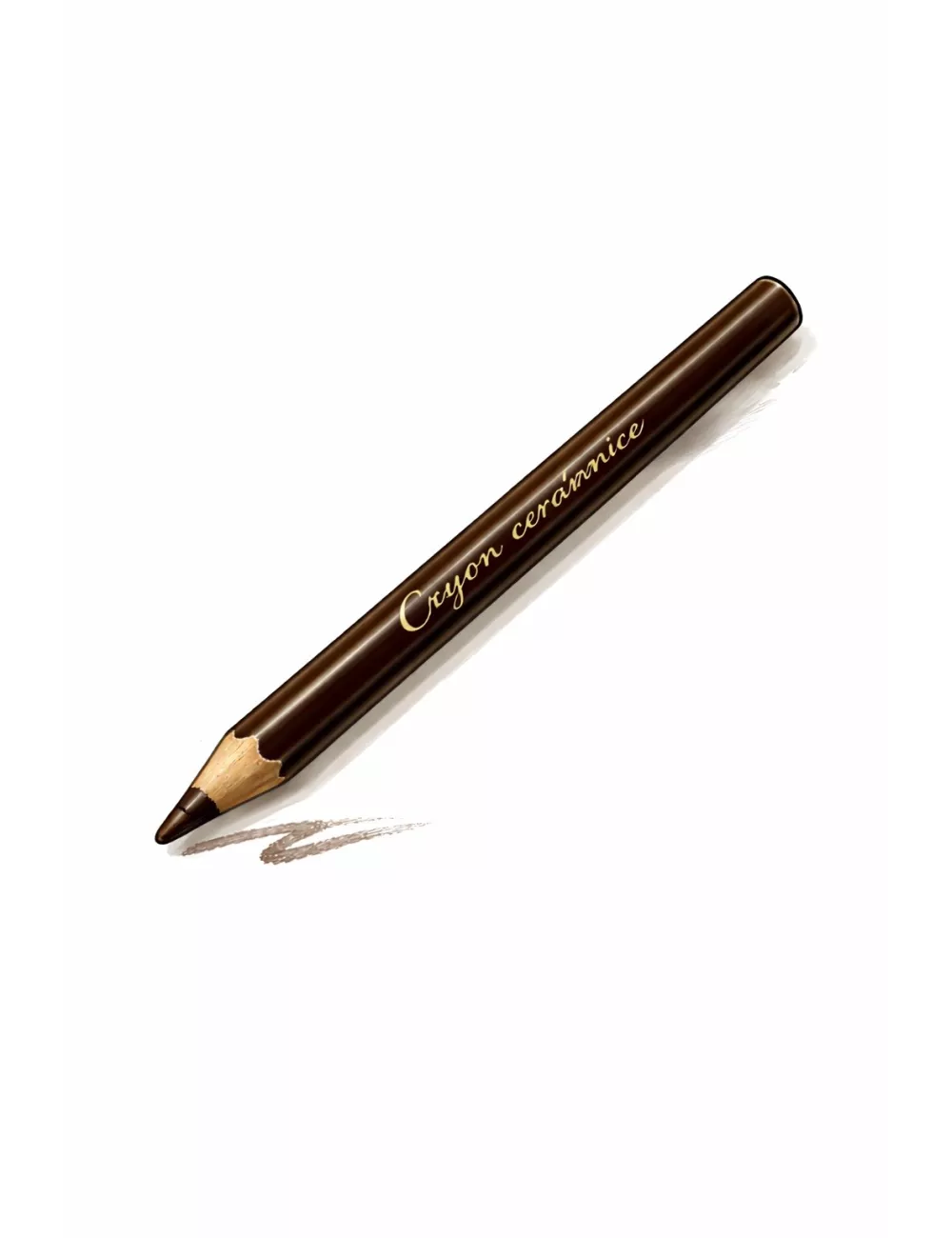 CRAYON MARRON FONCE 601