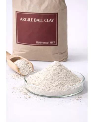 Argile Ball Clay HYPLAST 71 – Argile plastique en poudre pour céramique