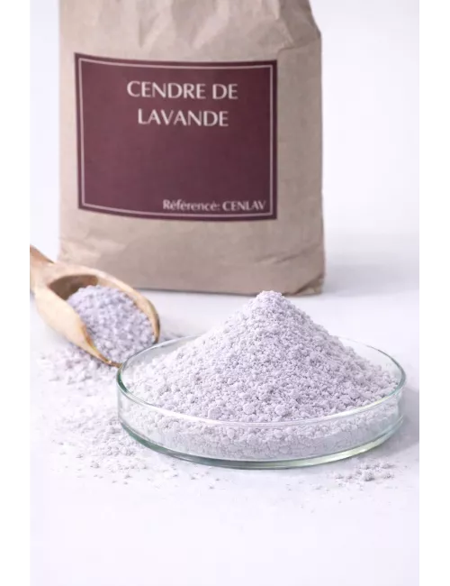 CENDRE DE LAVANDE NON LAVÉE ET NON TAMISÉE