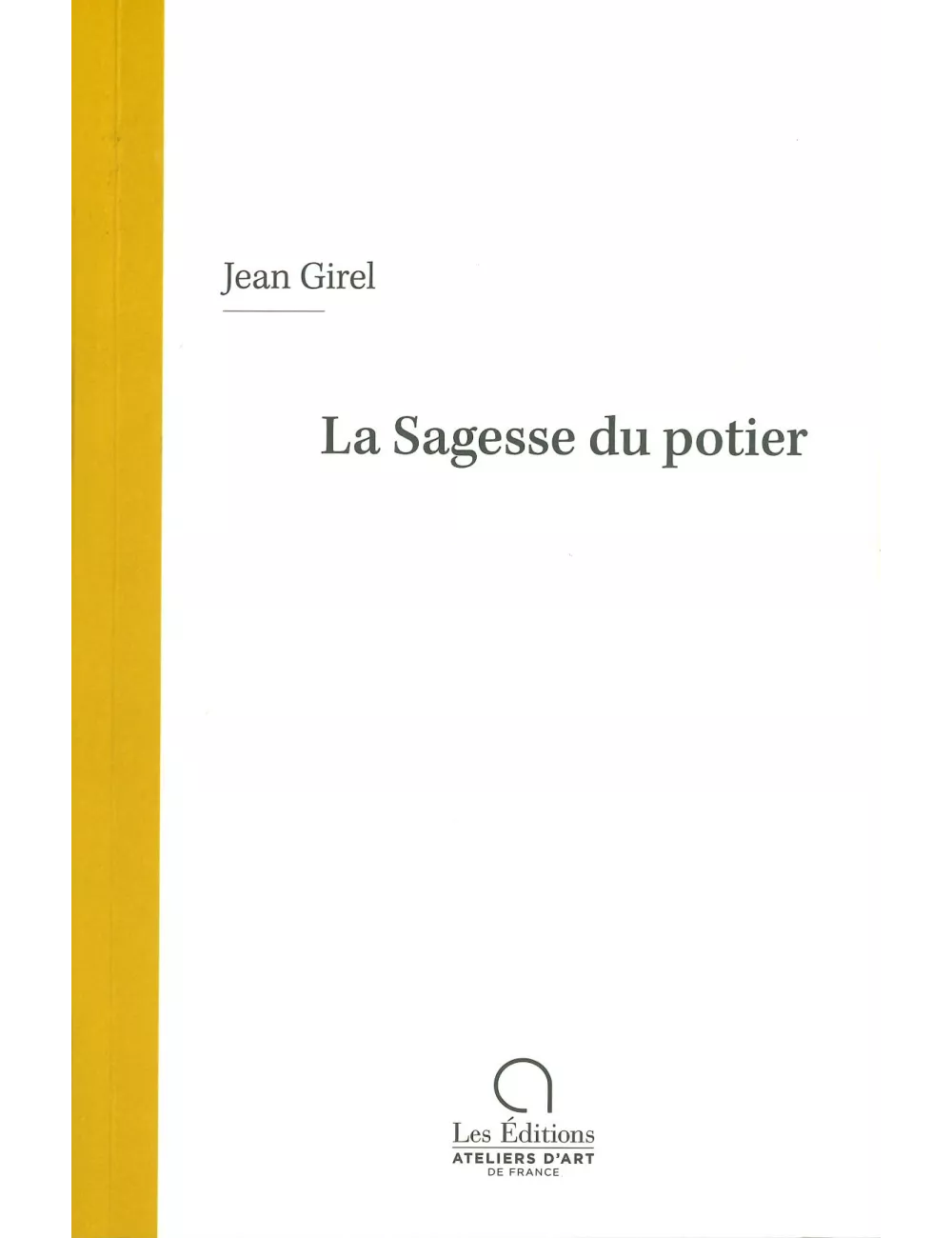 LIVRE LA SAGESSE DU POTIER