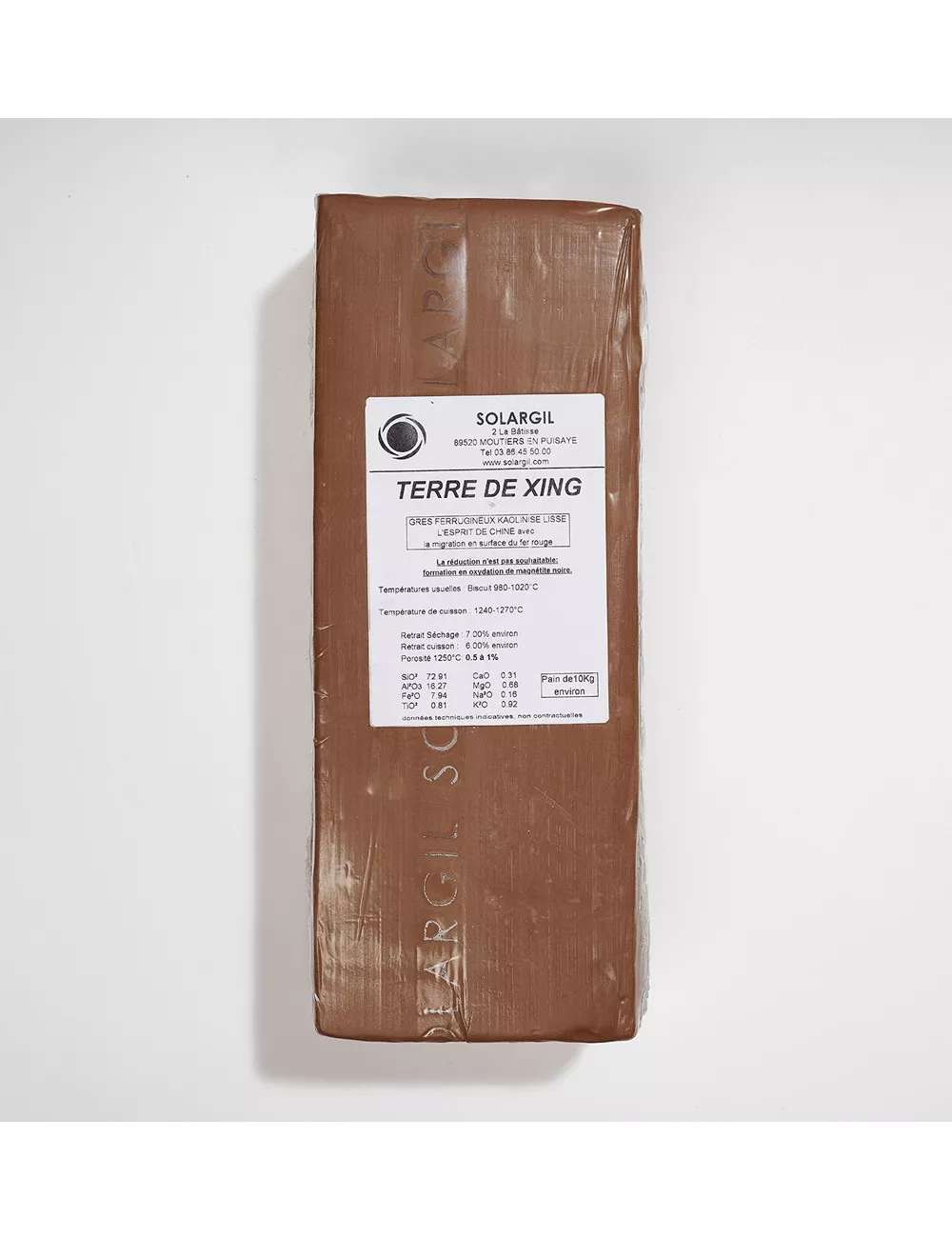 TERRE DE XING LISSE - 10 kg