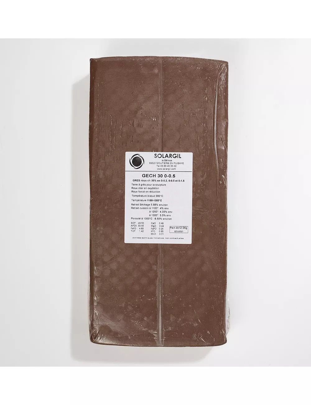GRÈS ROUX CH. 0-0,5 - GECH30005 - 12,5 KG