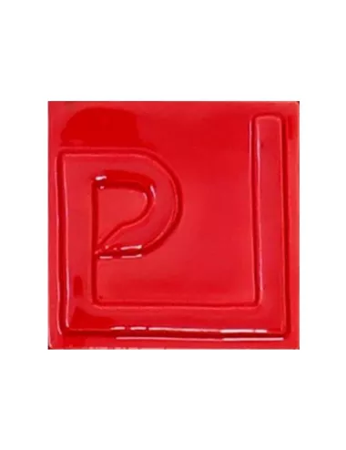 Émail faïence opaque sans plomb brillant Rouge EOSP14
