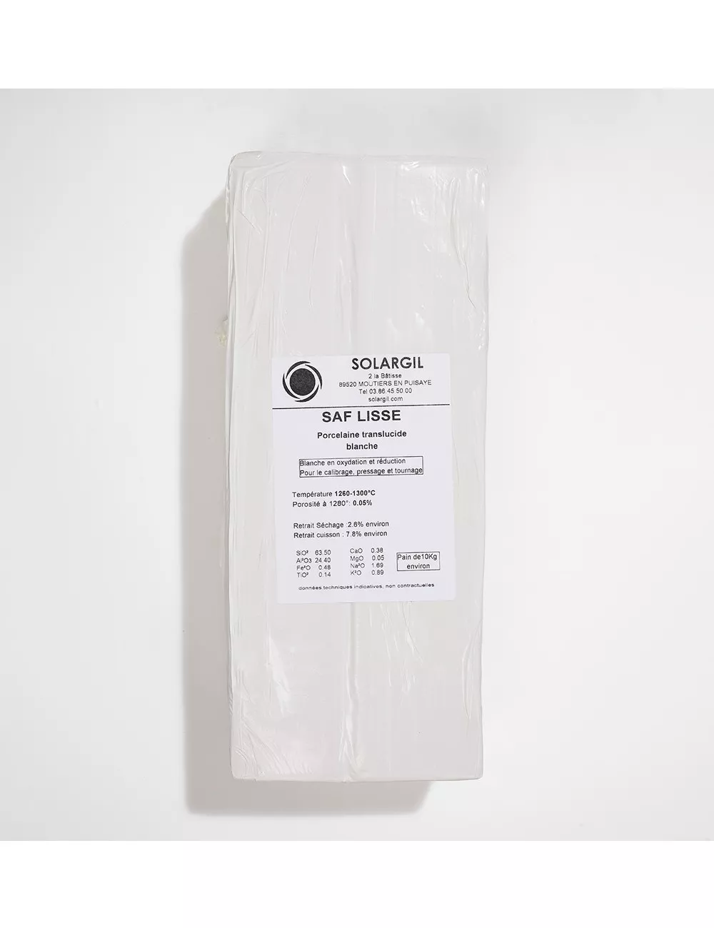 PORCELAINE LISSE - MINGPO - 12,5 kg