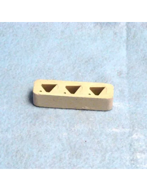 SUPPORT POUR 3 CONES PYROMETRIQUES ORTON