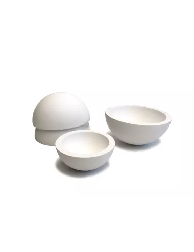 Moule en plâtre demi-sphère Ø 15 cm creux ou bosse – 67002